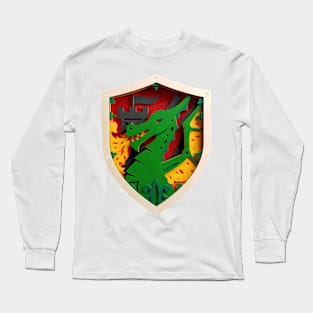 Dragon Green Long Sleeve T-Shirt